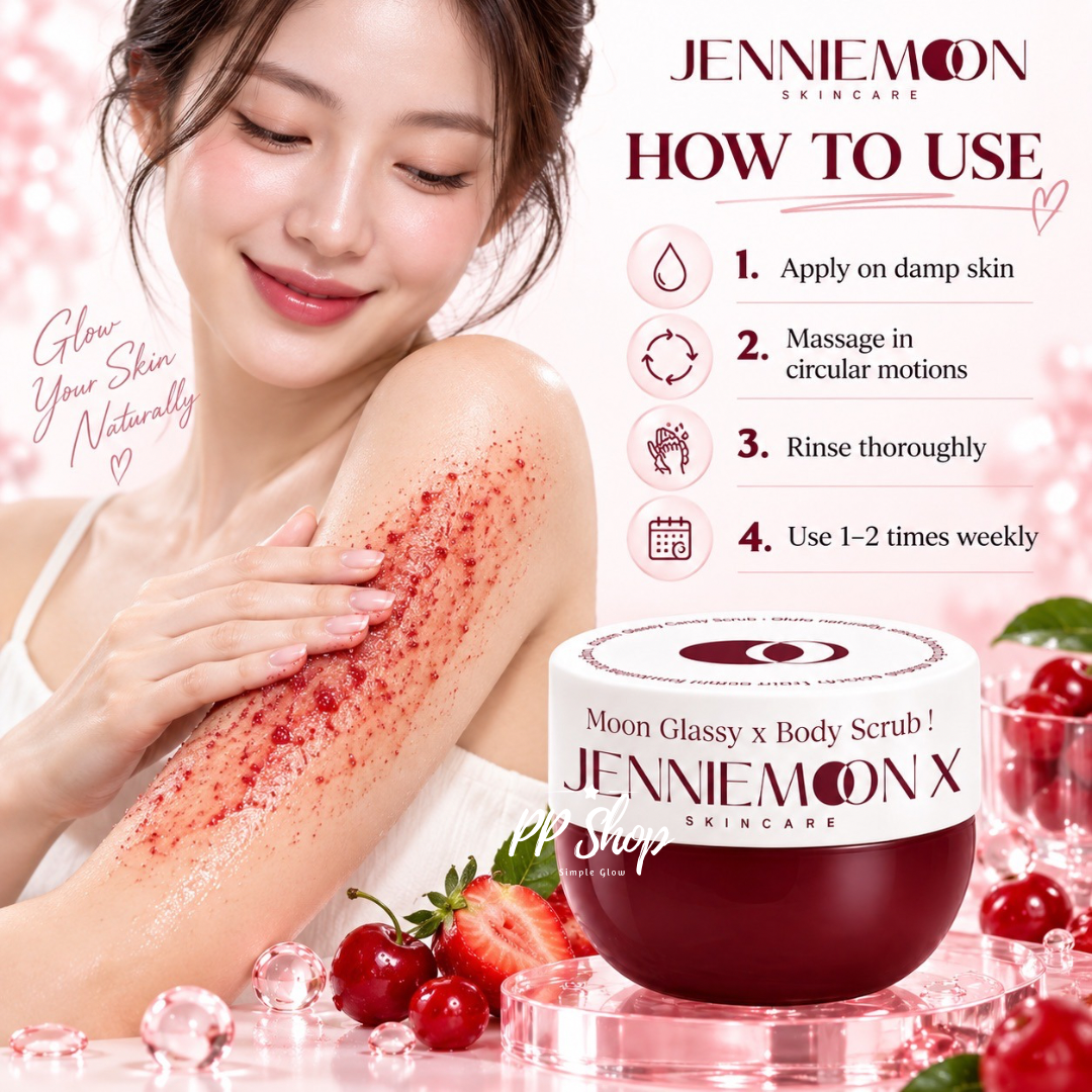 Jennie Moon Moon Glassy X Body Scrub