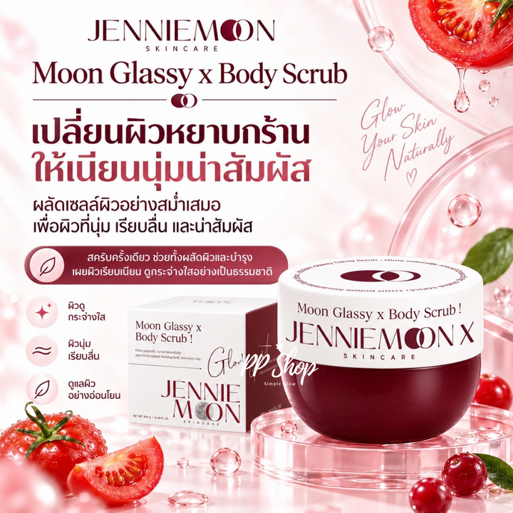 Jennie Moon Moon Glassy X Body Scrub