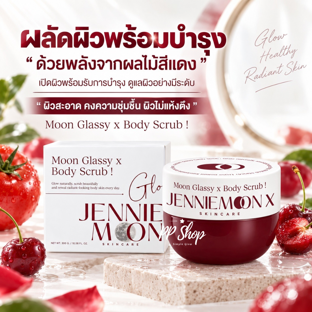 Jennie Moon Moon Glassy X Body Scrub