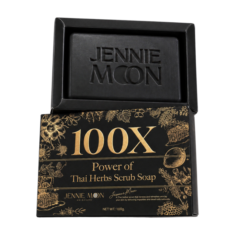 JENNIE MOON 100X Power of Thai Herbs Scrub Soap