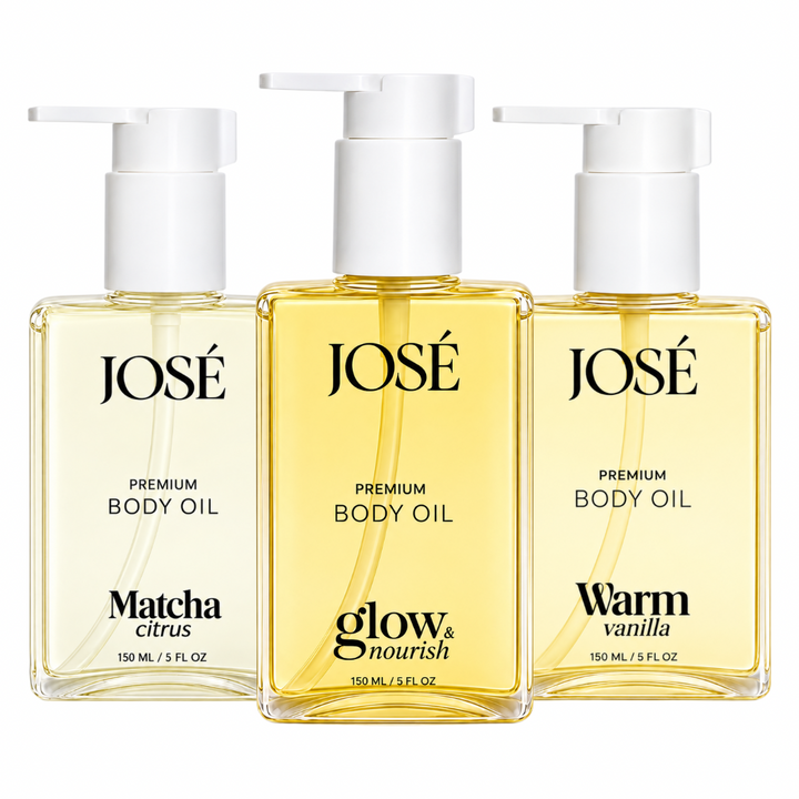 JOSE Premium Body Oil 3-Piece Set
