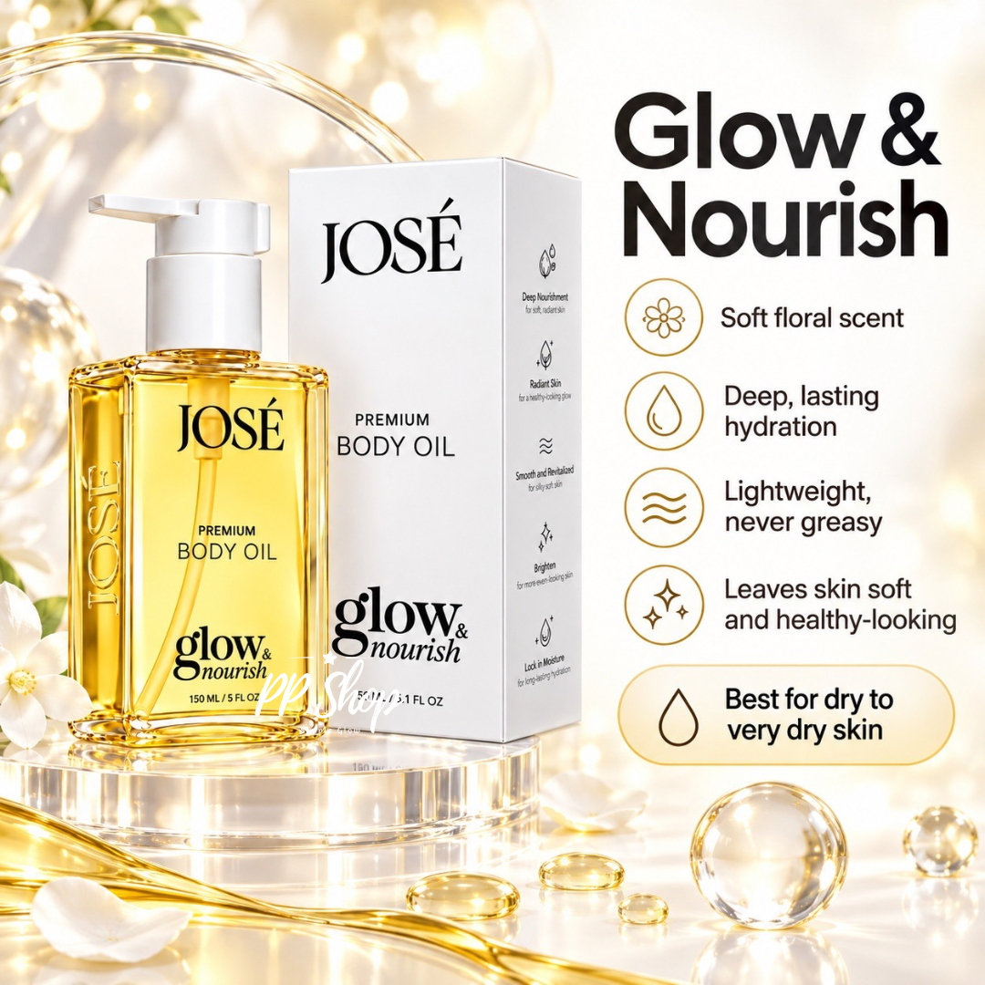 JOSE Premium Body Oil 3-Piece Set