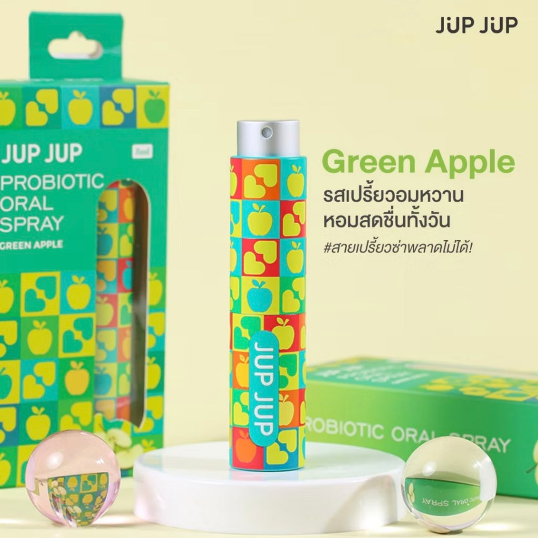 JUP JUP Probiotic Oral Spray Green Apple