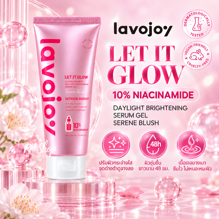 Lavojoy Let It Glow Body Serum & Underarm Care Set | Niacinamide Duo