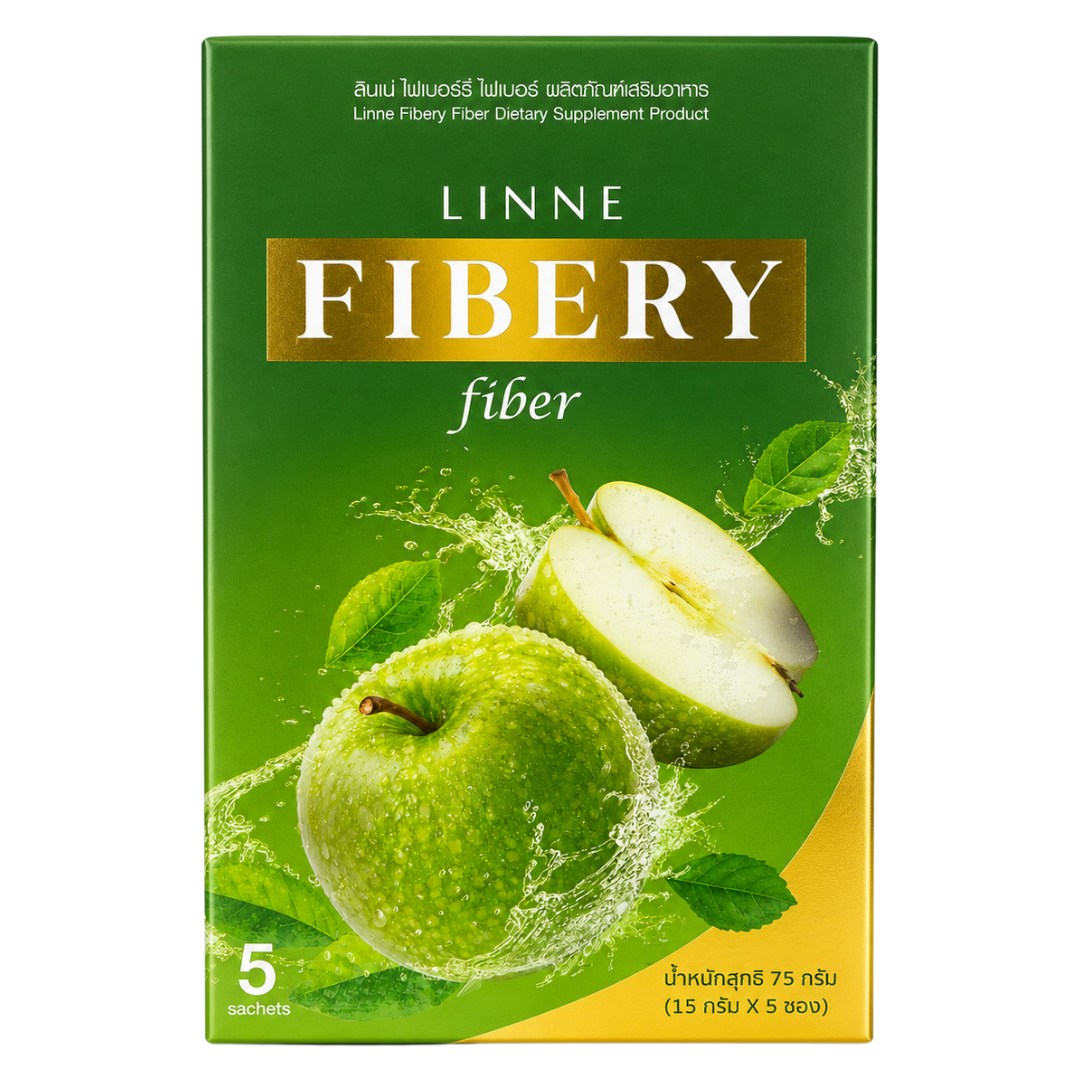 Linne Fibery Green Apple Fiber