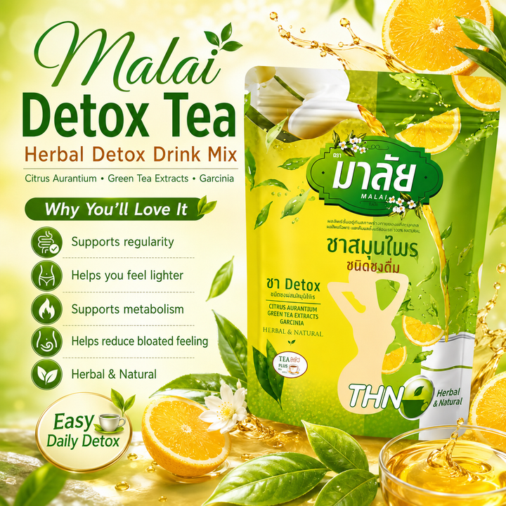 Malai Tea Detox – Orange Flavor