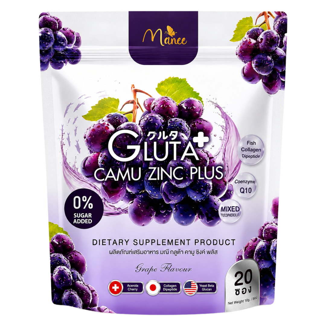 Manee Gluta Camu Zinc Plus Grape Flavour