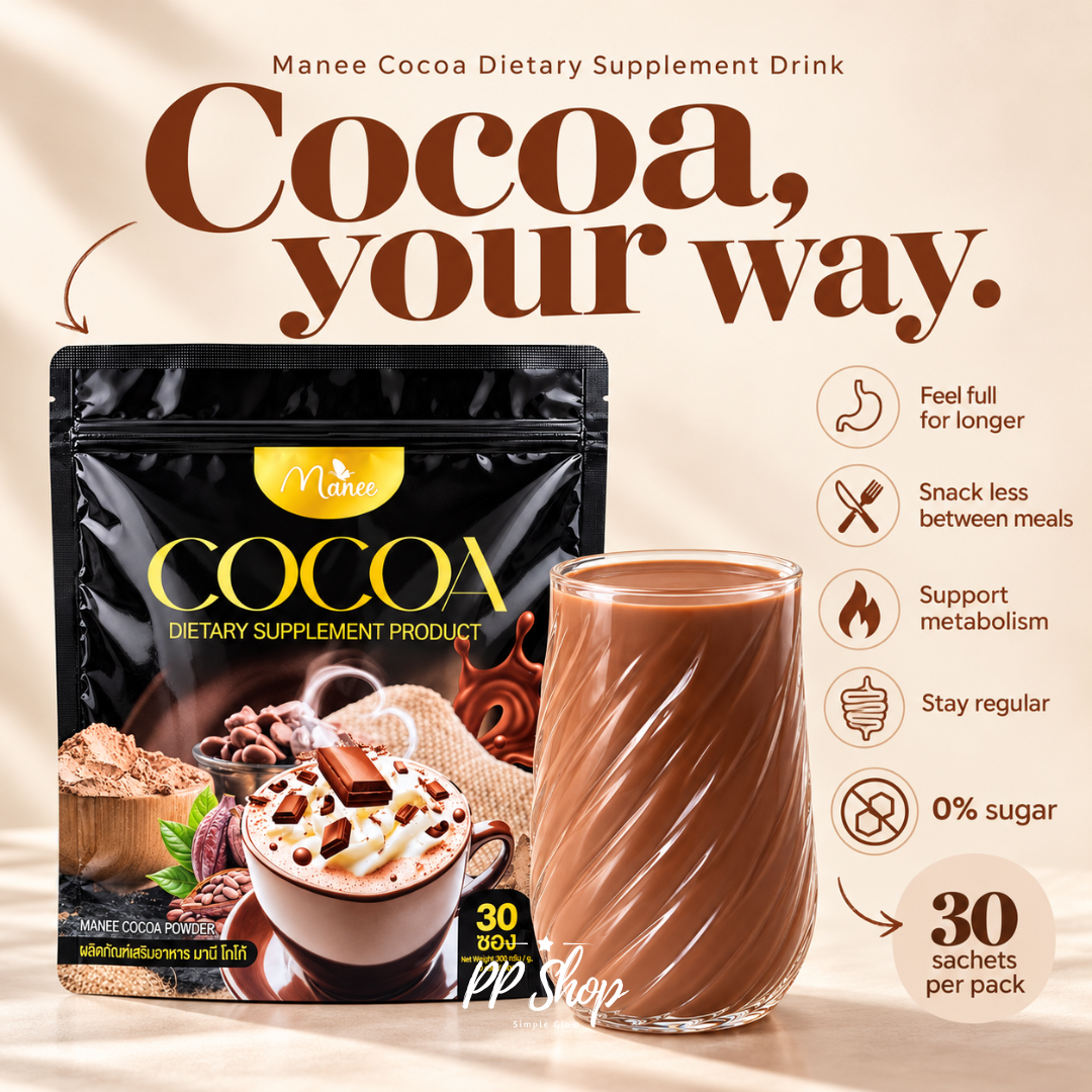 Manee Instant Coffee Mix + Cocoa / 4 Packs