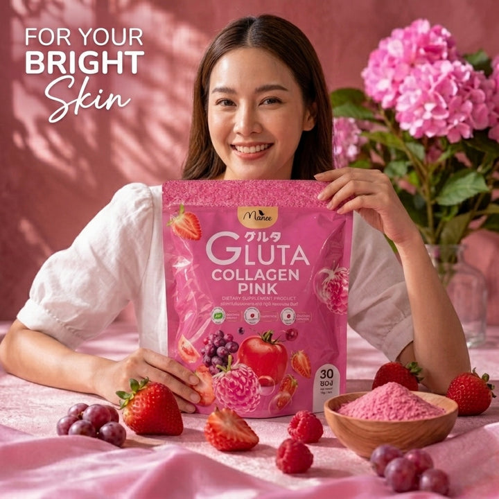 Manee Gluta Collagen Pink