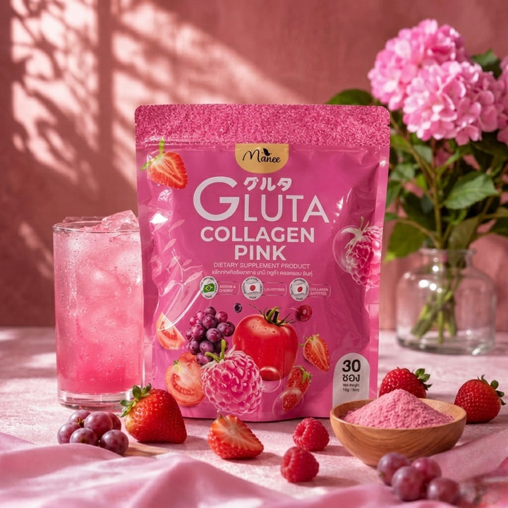 Manee Gluta Collagen Pink