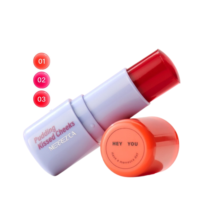 Merrezca Pudding Kissed Cheeks Blush Stick
