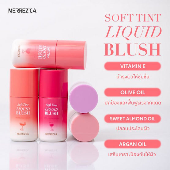 Merrezca Soft Tint Liquid Blush