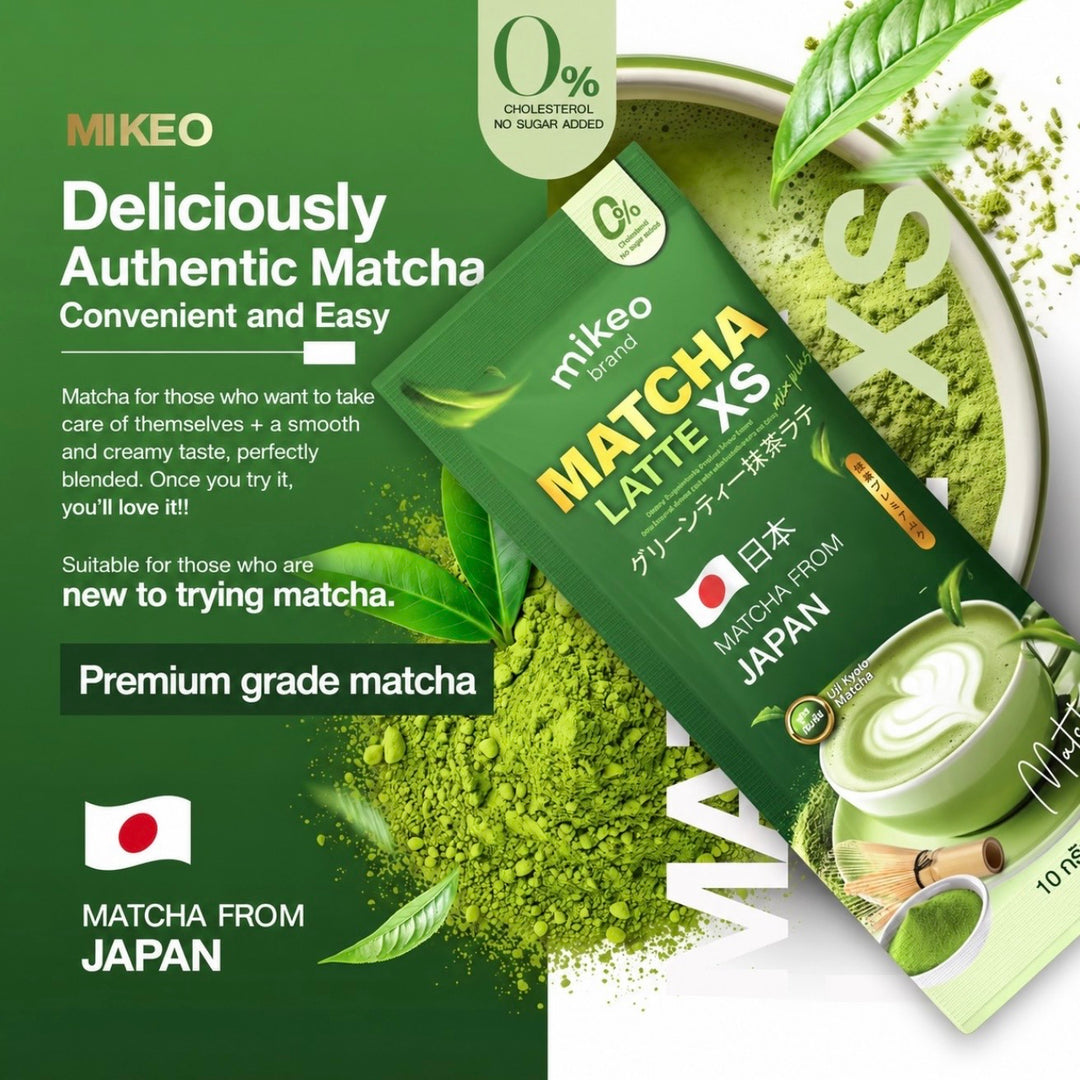 Mikeo Matcha Latte XS Mix Plus