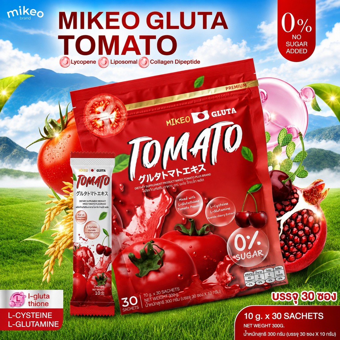 Mikeo Gluta Tomato Dietary Supplement