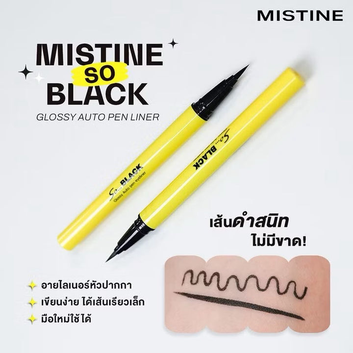 Mistine So Black Glossy Auto Pen Eyeliner