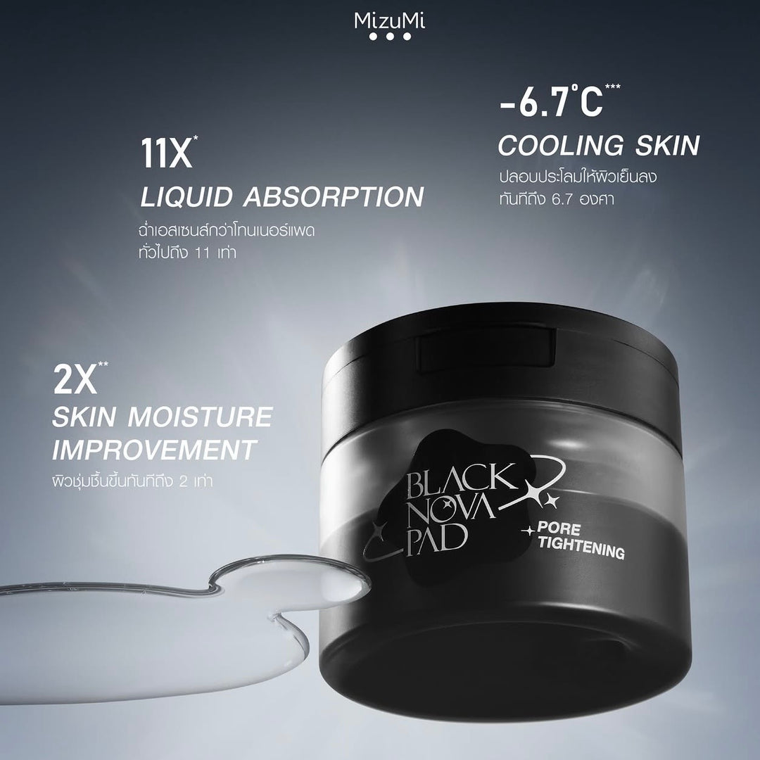 MizuMi Black Nova Pad Pore Clarifying