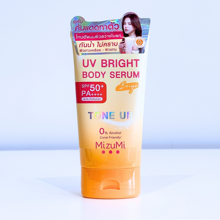 MizuMi UV Bright Body Serum SPF50+ PA++++ #Beige