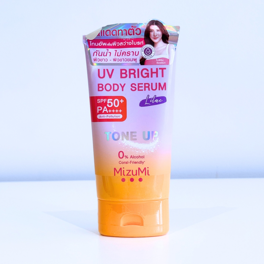 MizuMi UV Bright Body Serum SPF50+ PA++++ #Lilac