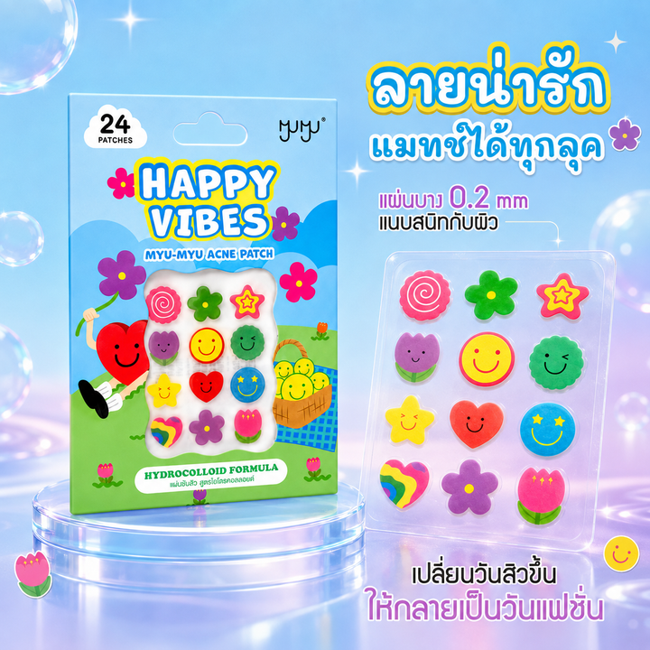 MYU-MYU Acne Patch Pure Hydrocolloid