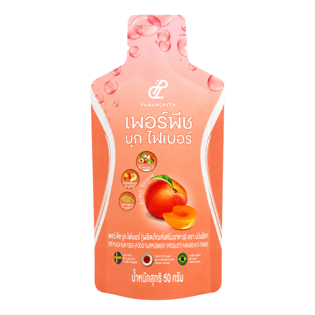 Per Peach Buk Fiber — Jelly Sachet