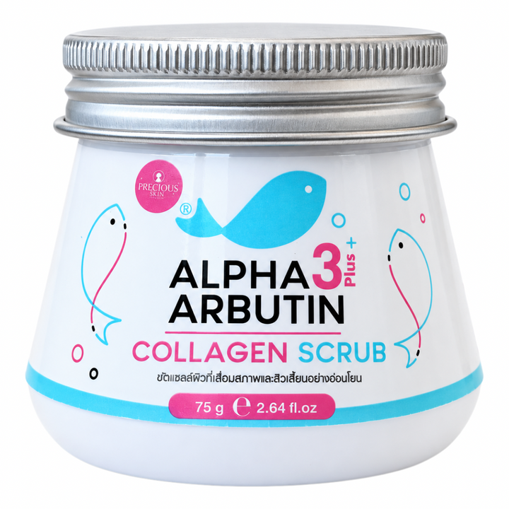 Precious Skin Alpha Arbutin 3 Plus Collagen Scrub