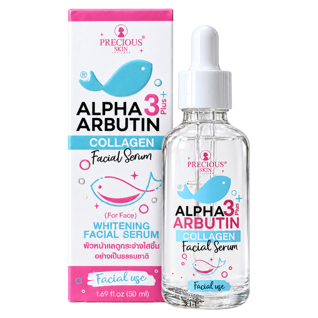 Precious Skin Alpha Arbutin 3 Plus Collagen Facial Serum