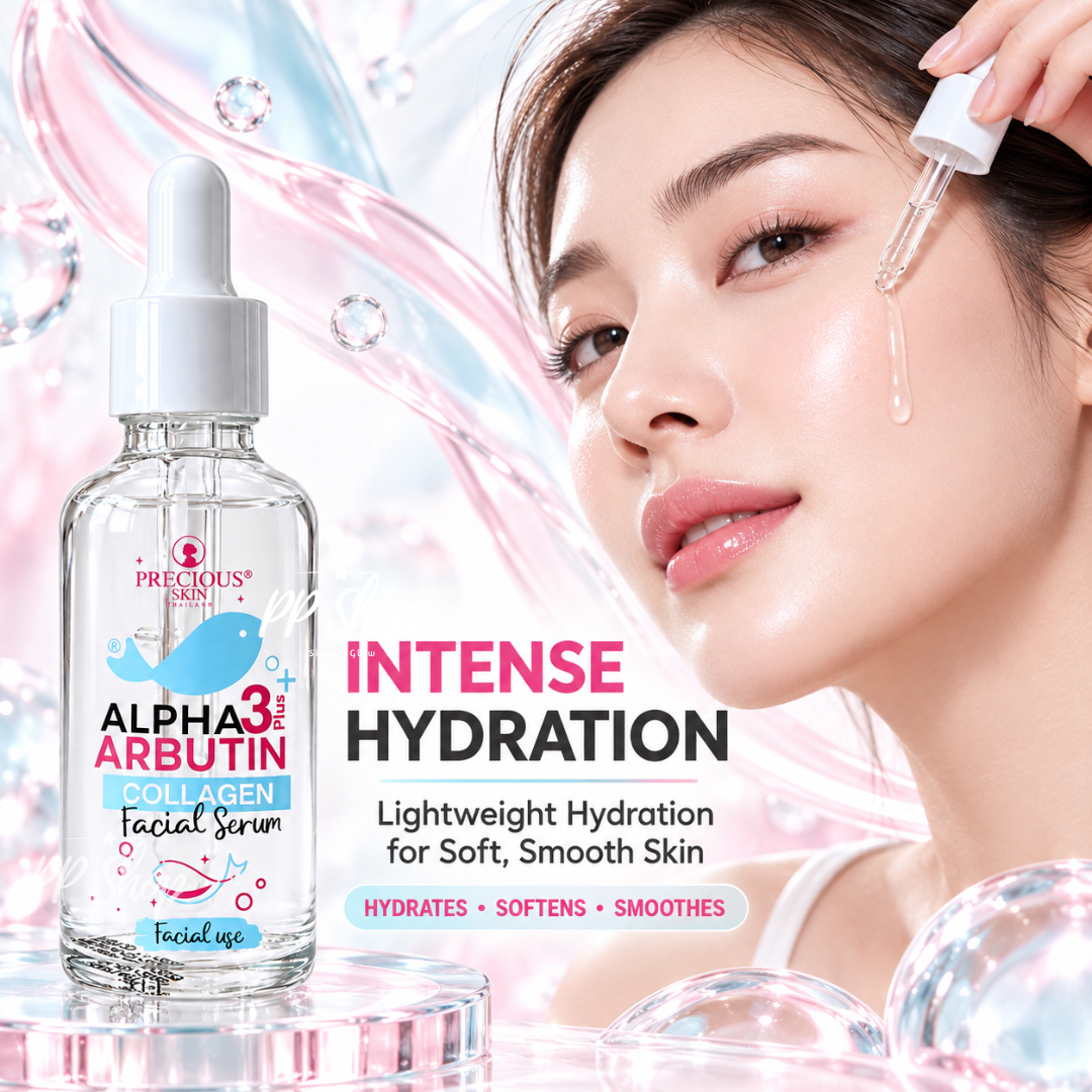 Precious Skin Alpha Arbutin 3 Plus Collagen Facial Serum