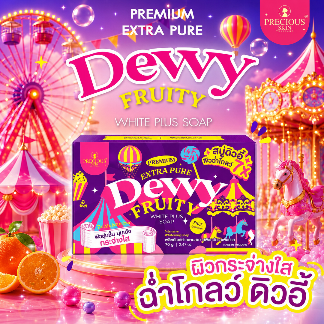 Precious Skin Premium Extra Pure Dewy Fruity White Plus Soap