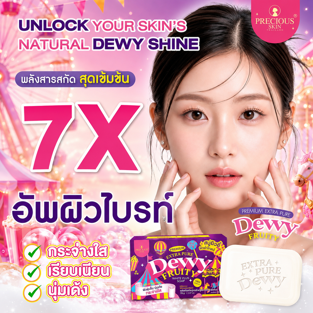 Precious Skin Premium Extra Pure Dewy Fruity White Plus Soap