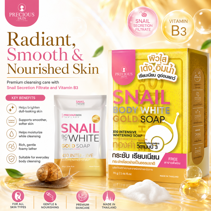 Precious Skin – Serum Vit C Lemon Soap