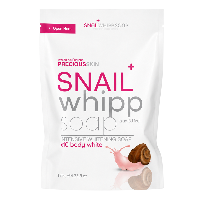 Precious Skin – Snail Whipped Facial Soap