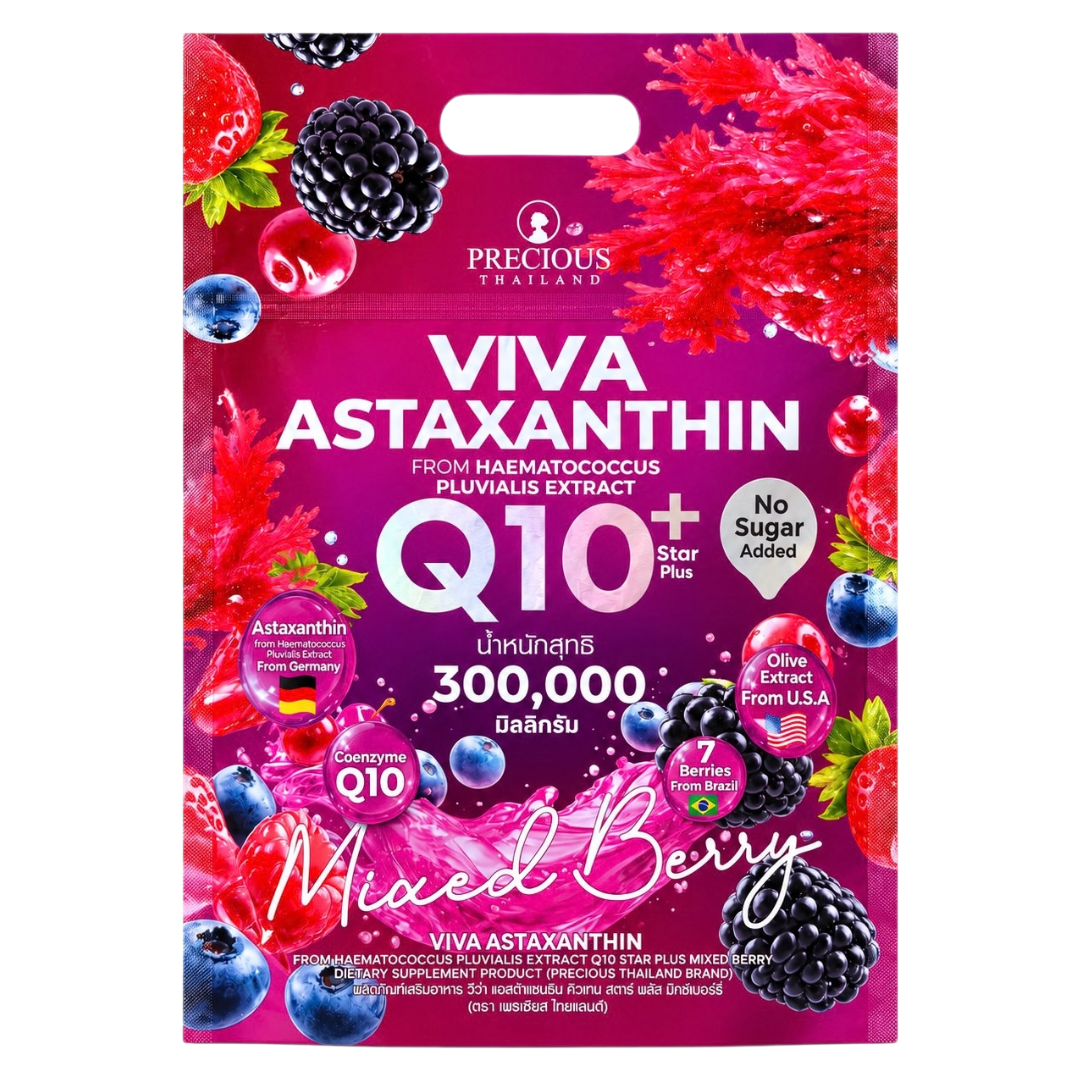 Viva Astaxanthin Q10 Star Plus Mixed Berry