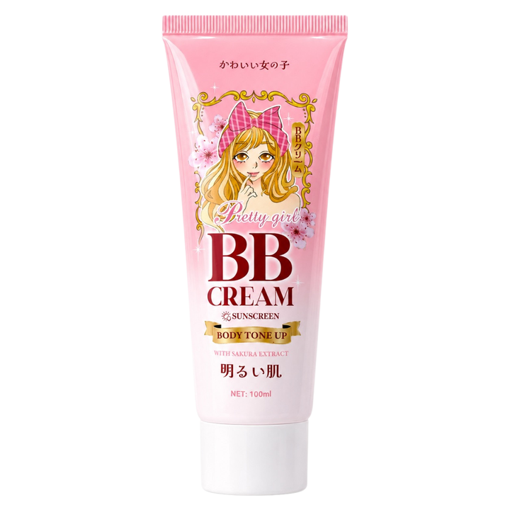 Pretty Girl BB Cream Sunscreen Body Tone Up