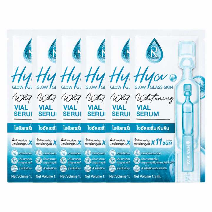 Hya Glow Glass Skin Whitening Vial Serum
