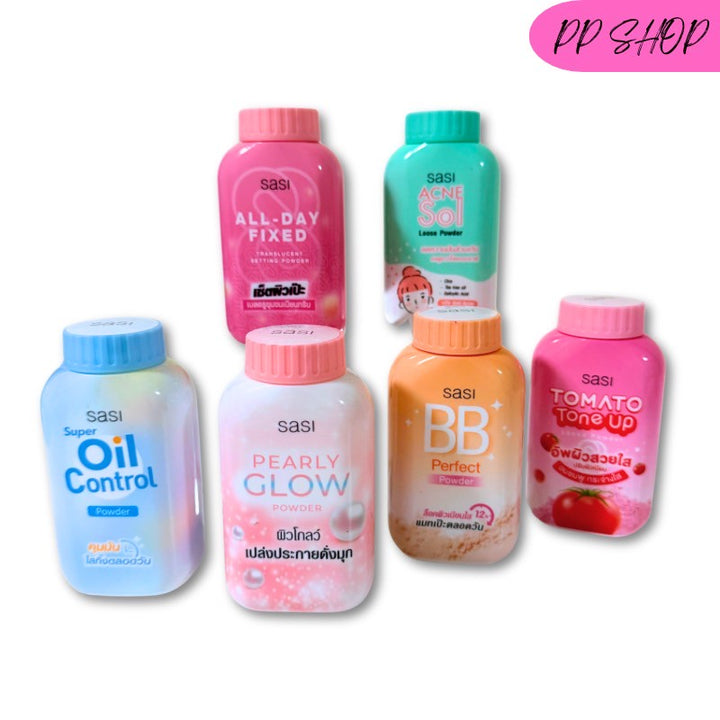 SASI Loose Powders for Every Skin Need – Oil Control, Glow, and More!