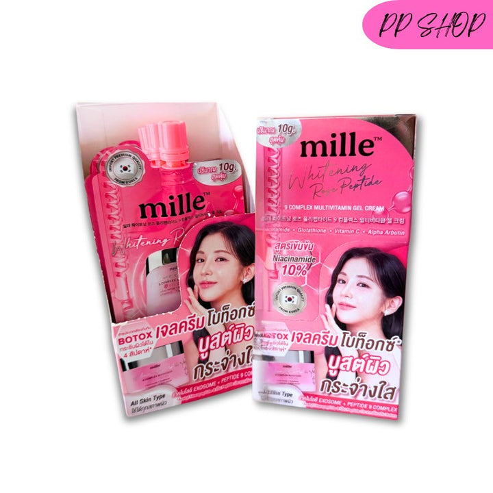 Mille Whitening Rose Peptide Gel Cream