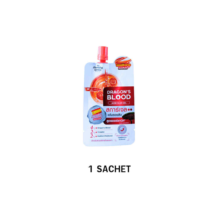 The Charming Garden Dragon's Blood Acne Scar 7g. (6 Sachets)