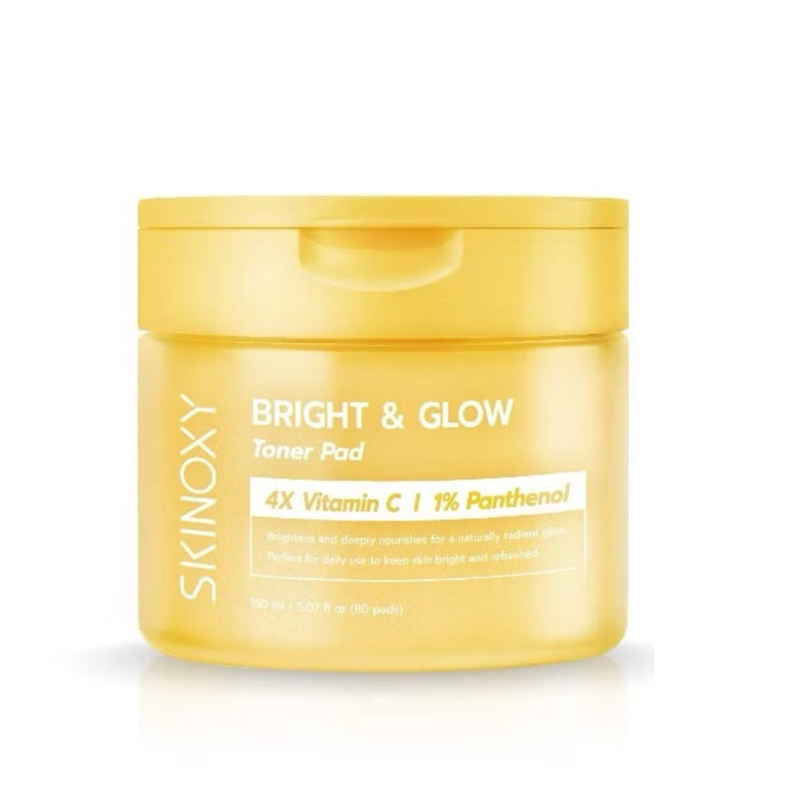 SKINOXY BRIGHT & GLOW TONER PAD