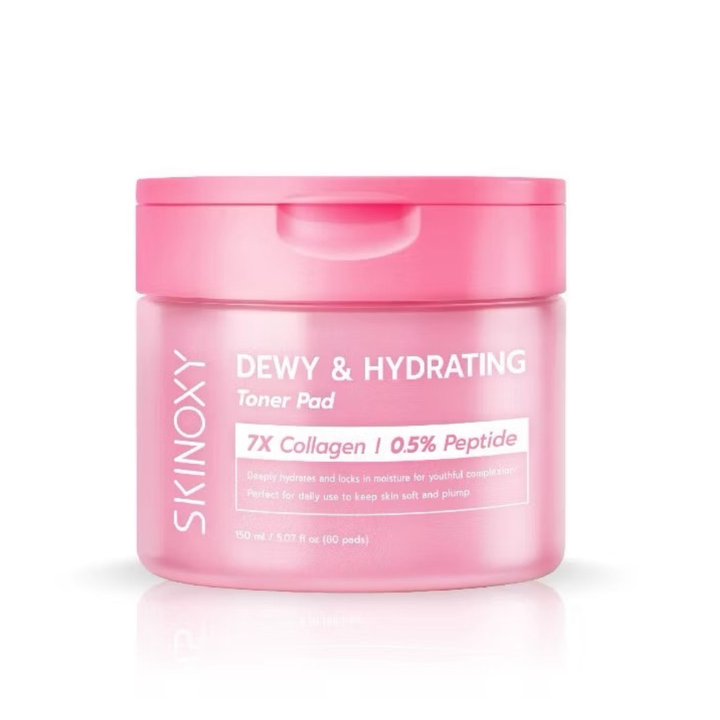 SKINOXY DEWY & HYDRATING TONER PAD