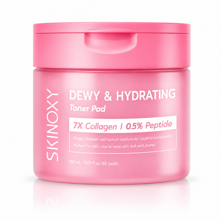 SKINOXY DEWY & HYDRATING TONER PAD