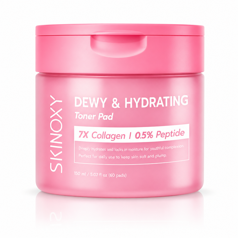 SKINOXY DEWY & HYDRATING TONER PAD