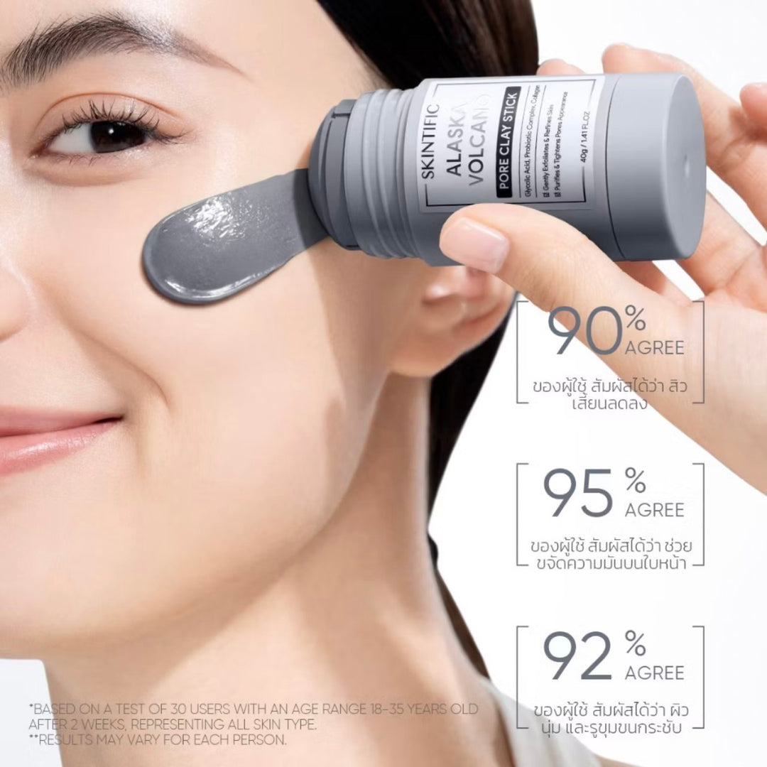 SKINTIFIC ALASKA VOLCANO PORE CLAY STICK