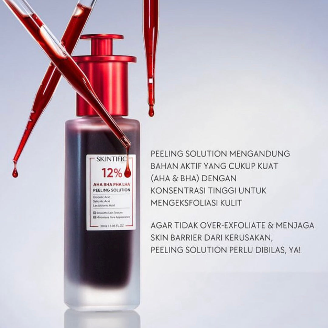SKINTIFIC AHA BHA PHA LHA Peeling Solution
