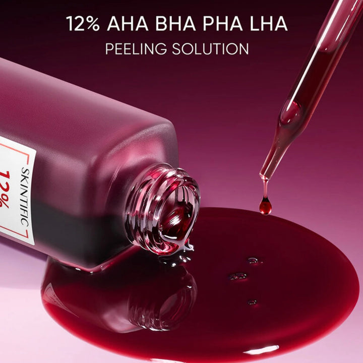 SKINTIFIC AHA BHA PHA LHA Peeling Solution