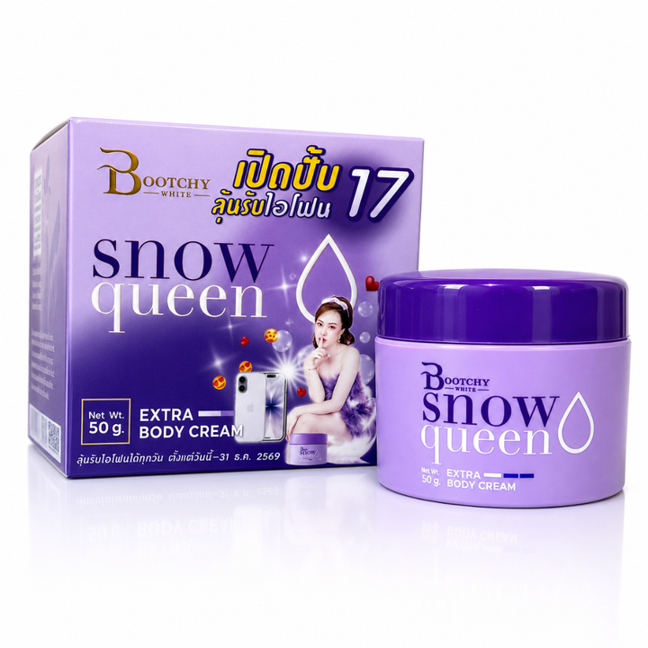Bootchy White Snow Queen Extra Body Cream / New Package