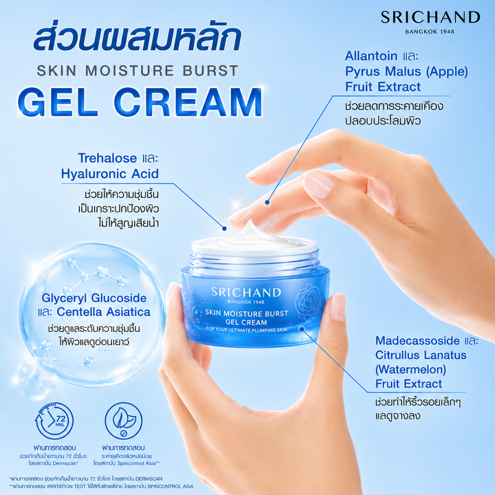 Srichand Skin Moisture Burst Gel Cream