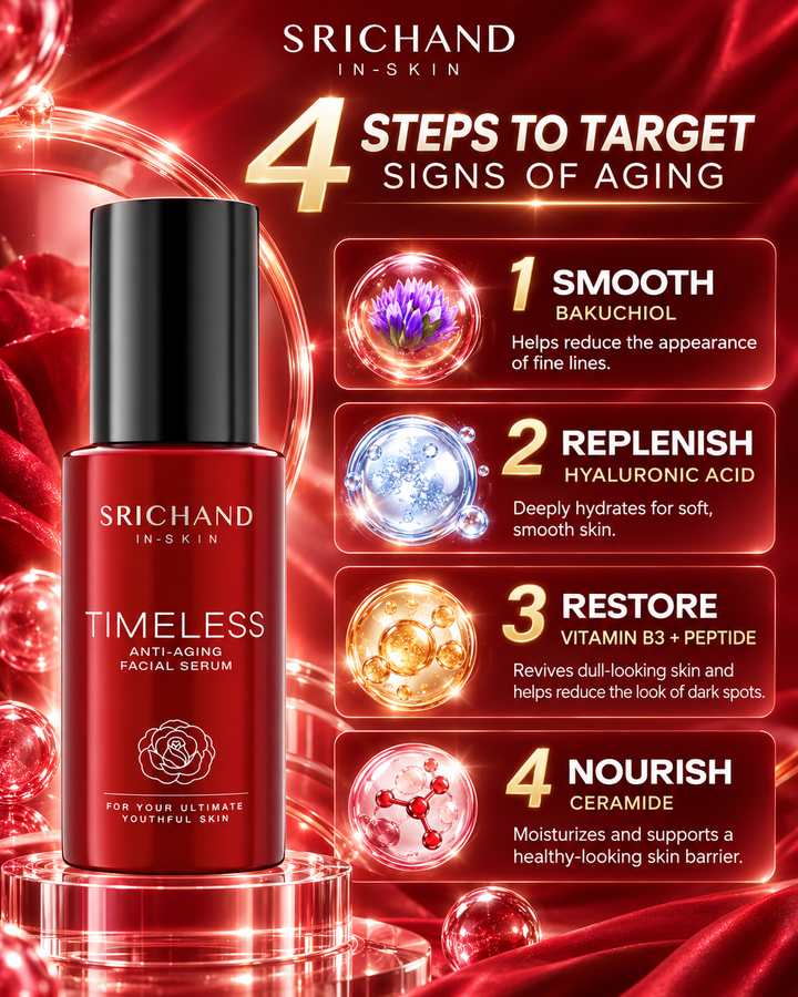 Srichand In-Skin Timeless Anti-Aging Facial Serum