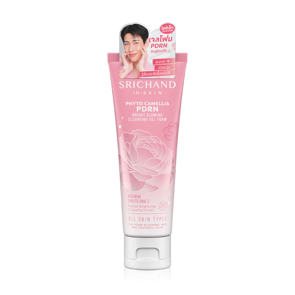 Srichand Phyto Camellia PDRN Bright Glow Cleansing Gel Foam