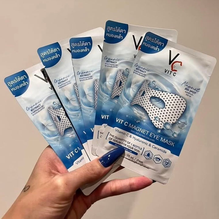 Ratcha Vit C Magnet Eye Mask / 10 Sachets