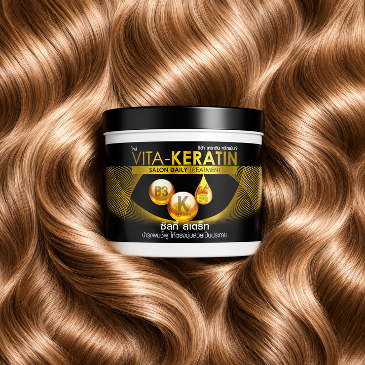 Vita Keratin Salon Daily Treatment / Silky Straight